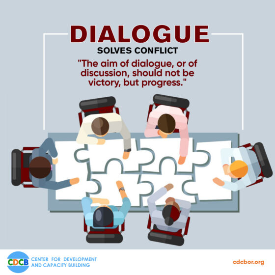 Discussion solves Conflict
